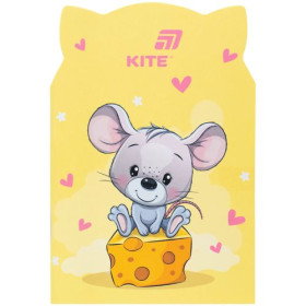 Блокнот Kite-461 мягкая обк., Cheese Mouse K25-461-4, 48 л.K25-461-4