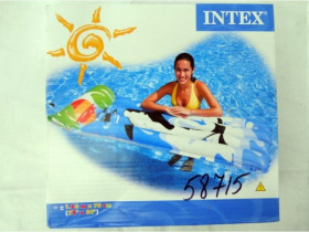 Матрац 58715 (12шт) флаги, корабли, рыбки