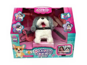 Песик 939-16 (24/2) на батарейках,текстиль,гавкає,ходить,рухає головою та хвостиком