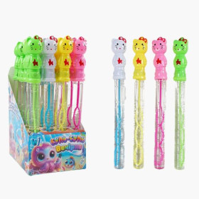 Мильні бульбашки С-2704 / 54010 Кішечка 26см (24шт/288шт)