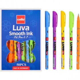 Ручка масляна Cello "Luva" CL-705 синя (50/4000)