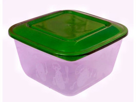 Ланч-бокс Набір Фаворит 0,9л+1,3л БП-100 (150*150*85мм)