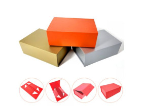 Коробка картонна для подарунків, розкладна, ZD6-M10-17-19, 15×22×8 см, арт. 62-59 / 460950