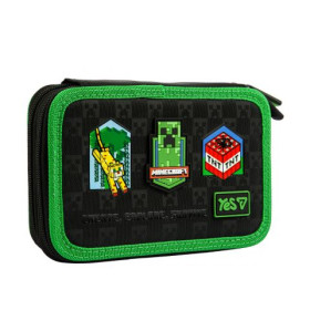 Пенал твердий Yes подвійний HP-01 Minecraft Adventure 533718