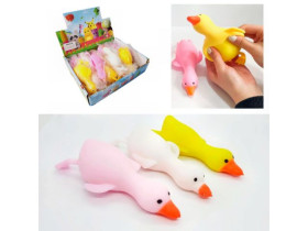 Сквіш-антистрес, "Гуска" кол. в асорт., 13см, 20-2, 865137