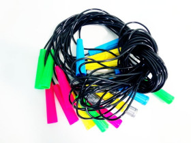 034/3 "Скакалка чор.2" диам.3,9мм 2,20см (100шт)