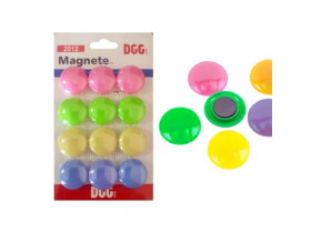 Магніт для дошки 2012  12шт діаметр 2см (1уп)