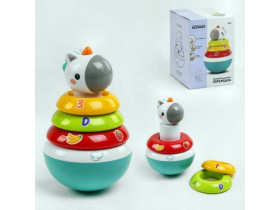 Неваляшка-пірамідка ТК 3136 (24) Єдиноріжка, неваляшка, в коробці