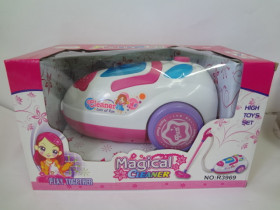 Пылесос 3969 (16шт) на бат-ке, в кор-ке, 33-20-19см