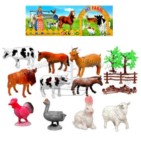 Ферма 8301 (96шт) в кульке, 29см