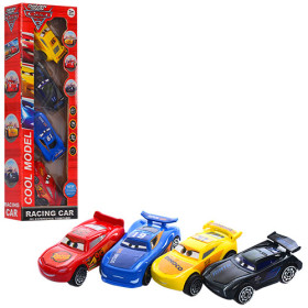 Н-р машинок 553-125 (120шт) ТЧ, 5,5см, 4шт, в кор-ке, 23,5-7-3,5см