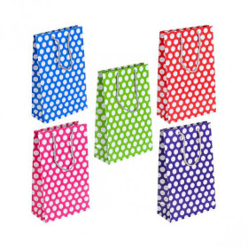 Сумка 3010 подарункова Горох 27*16*7см (12шт)