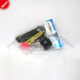 Пистолет 533 А (540шт) на присосках, в кульке, 12-9см