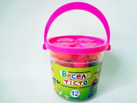 540311 Пластилінова паста "Веселое тесто" 12цв.20гр