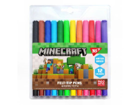 Фломастери Yes 12 кольорів "Minecraft" 650567