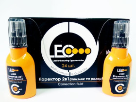340091 Коректор ручка 2 в1 20мл L1808 (24/288)