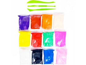 Моделін 12кол.400гр зі стеками (12шт) 832774