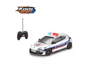 Машинка на радиоуправлении 10491 "RENAULT Megane R.S. Полиция" на батарейках 29x15x14смKool Speed