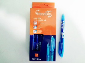 Ручка TZ-3629 гел.пиши-стирай сын.(288/144/36)