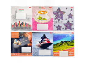 Зошит Мрії тв,кольоровий 36арк Лінія (16шт/256)