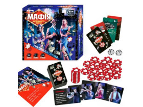 Настільна гра “Мафія великого міста” 69415 (60/2) "4FUN Game Club", 84 картки