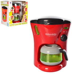 Кофеварка 14019 (24шт) 19-16-12,5см, звук, свет, на бат-ке, в кор-ке