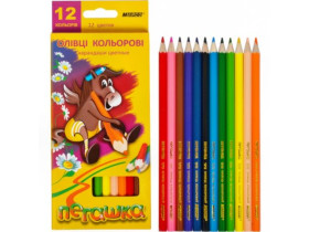 Олівці MARCO 1010/12кол.СВ ПЕГАШКА (12шт)