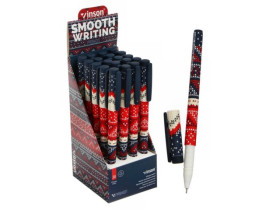 Ручка Vinson А-12 синя (20/2400) 001769