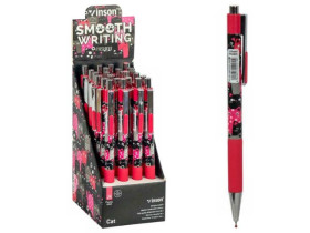 Ручка Vinson 209 автоматична синя (24шт) 001850