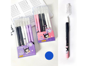 Ручка гелева, пиши-стирай, 0,5мм, синя, GP8201, 111-3/020303 (12/144)