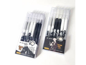 Ручка гелева, пиши-стирай, 0,5мм, синя, GP8219, 111-5/020305 (12/144)