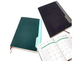 Блокнот А5 шкірзам, Датований 2024, 7305