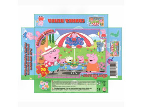 Пазли 70 ел. G Toys Свинка Пеппа 7P05