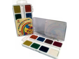 Акварель медова Тетрада 8кол.Карамелька (54шт)