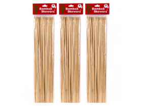 Шпажки дерев.на порцион.шашлик 40см/4мм 50шт Х1-231 (100уп)