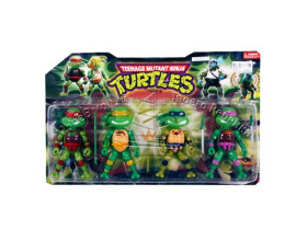 Черепашки ниндзя 09149 (72шт) 4 шт, на листе, 43-27см