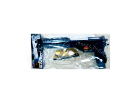 Пистолет M 96 B (90шт) на пульках, очки, в кульке, 38-7см