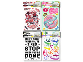 Набір декоративних наліпок НДН-03 А3 "Написи" (40шт)