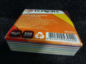 Блок мікс 100404 KR-2111 85*85*300л нкл (42шт)