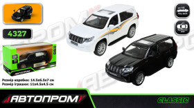 Машина метал АВТОПРОМ 4327 (96шт/2) 1:43, відкр.двері, коробка 14,5*6,5*7см