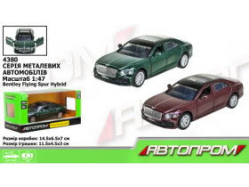 Машина метал АВТОПРОМ 4380 (96шт/2) 1:47, відкр.двері, коробка 14,5*6,5*7см