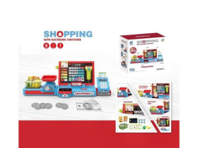 Касовий апарат 818-393 M (20) звуки, підсвічування, в коробці