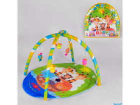 Коврик игровой 812 (30) 5 подвесок65*80см, в сумке
