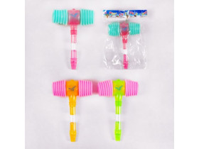 Молоточок 7510 A (576/2) 3 види, підсвічування, пискання, свисток, 23*18*5см в пакеті