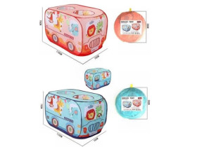 Палатка 1221 (30) 2 цвета, "Автобус", 110х70х70 см, в сумке