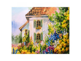 Картина-живопис GLD61383 алмазами по номерам 30*40см