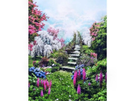 Картина-живопис GLE73806 алмазами по номерам 40*50см