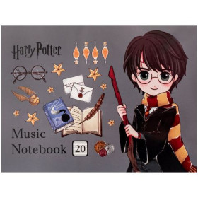 Зошит для нот Kite А4 Harry Potter HP26-405, 20 аркушів