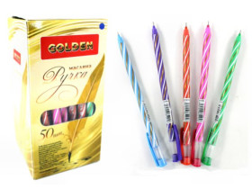 Ручка масляна, синя, Spyro, 014178/854956, Golden (50/2000)