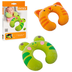 Подушка-подголовник 68678 (36шт) детская, 2 вида, 28-30-8 см